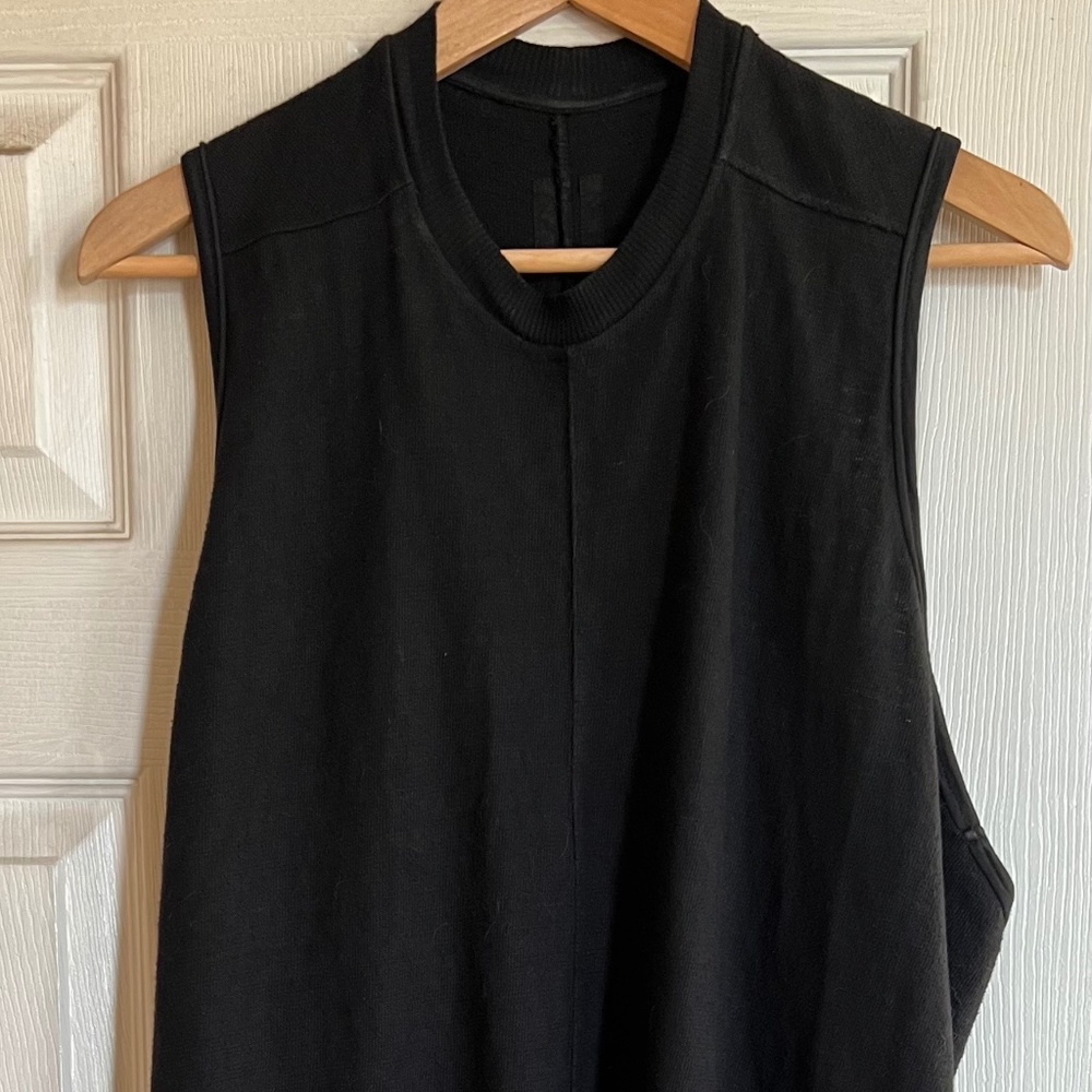 Rick Owens Drkshdw FW 17 Heavy Sleeveless Top